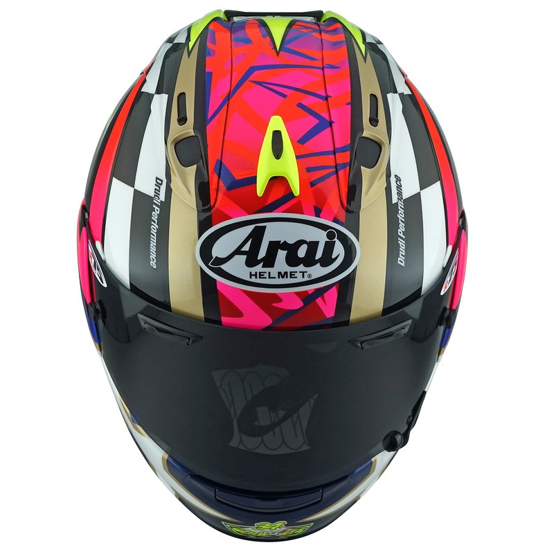 CASCO ARAI RX-7V EVO SCHWANTZ 30 - REPLICA CASCO ARAI RX-7V EVO SCHWANTZ 30 - REPLICA